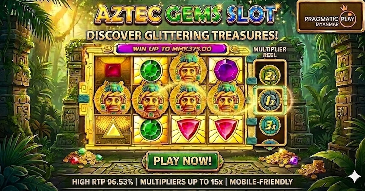 Discover Aztec Gems Slot by Pragmatic Play Myanmar