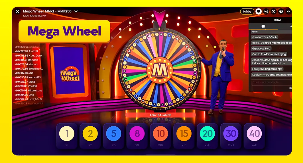 Big Mega Wheel, Pragmatic Play, Online Casino