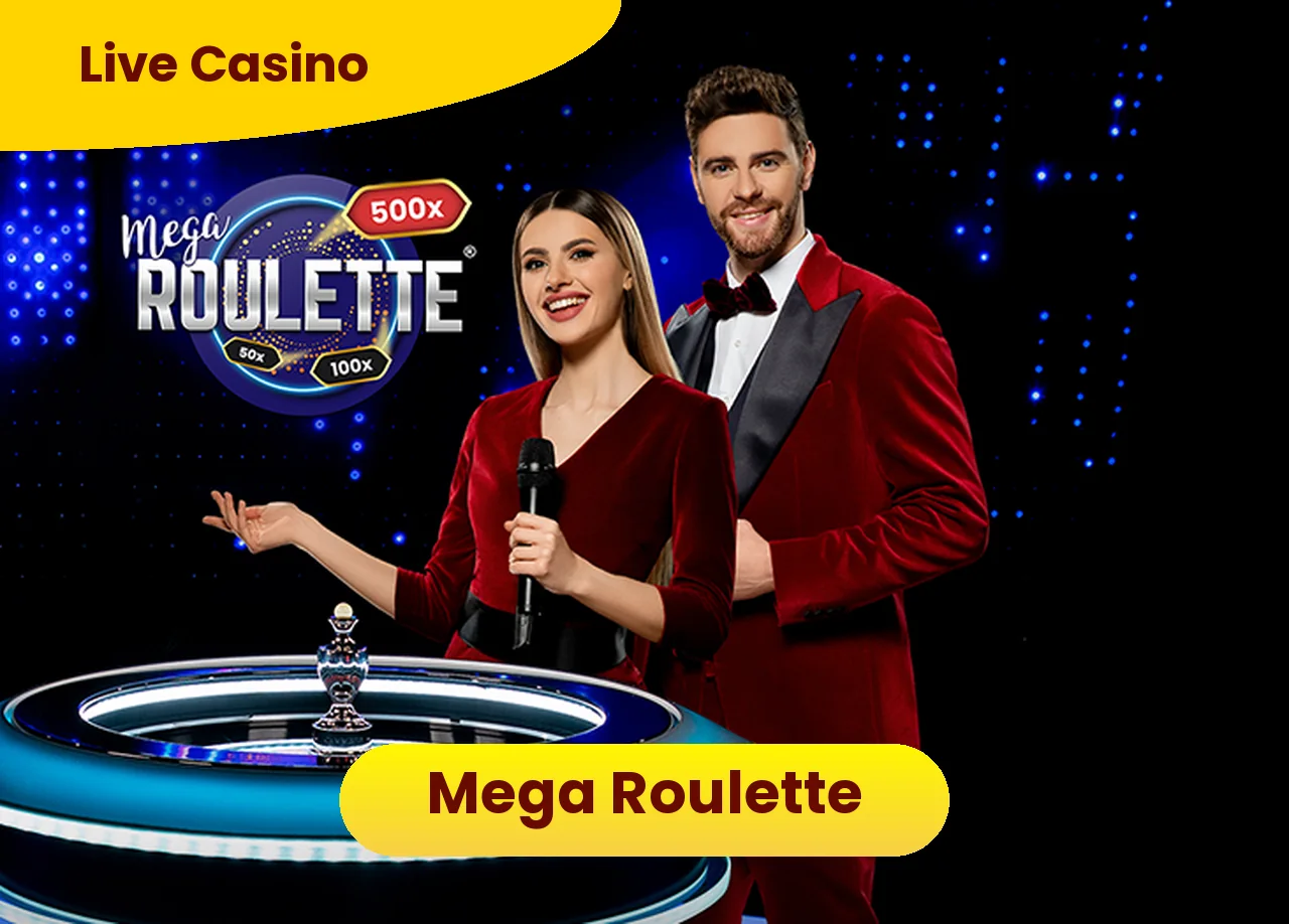 Mega Roulette live casino game by Pragmatic Play Myanmar