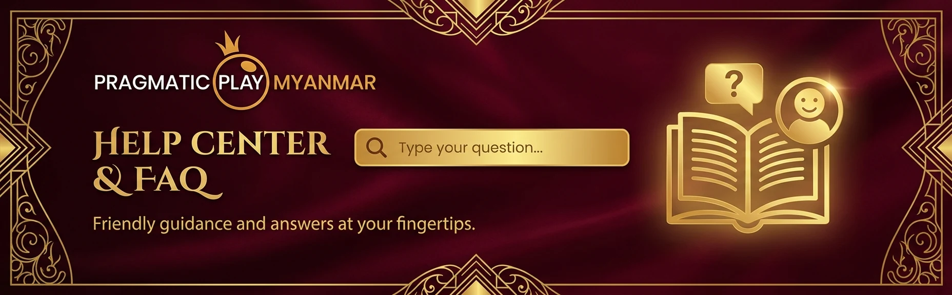 Pragmatic Play Myanmar FAQ and help center — answers on accounts, deposits, bonuses, and support