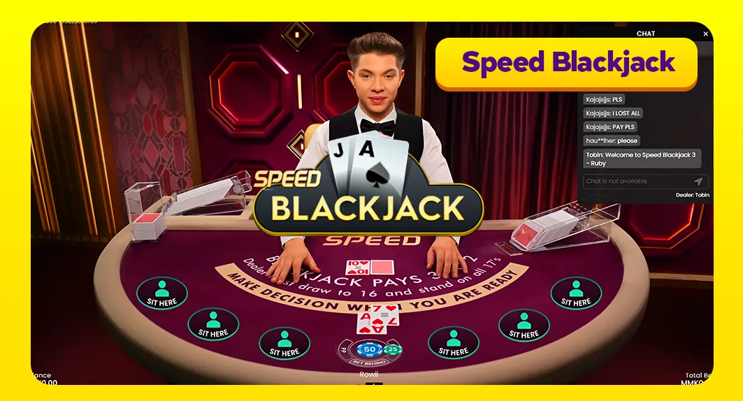 Speed Blackjack – Pragmatic Play live casino