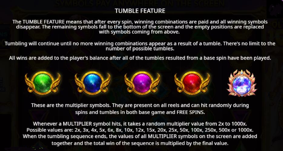 Gates of Olympus 1000 Features