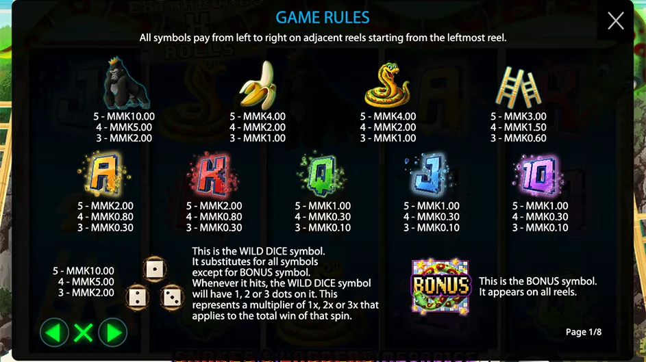 Snakes and Ladders Megadice Game Rules