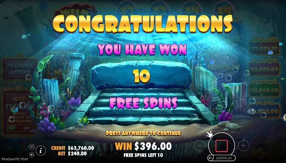 Wild Wild Pearls Slot Free Spin